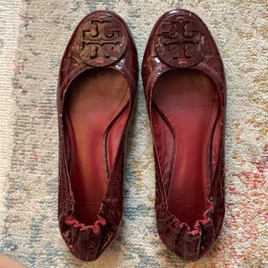 Tory Burch Leather Ballet Flats